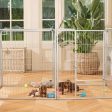 Puppy Play Pen & Crate Extension in Grey by Lords & Labradors Sale