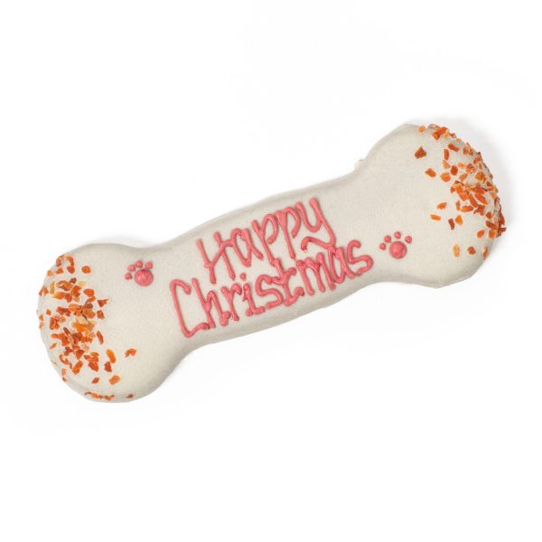 Happy Christmas Bone by Laughing Dog Cheap